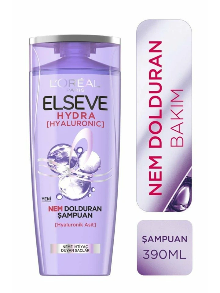 L'Oréal Paris Elseve Hyaluron Şampuan 390 Ml