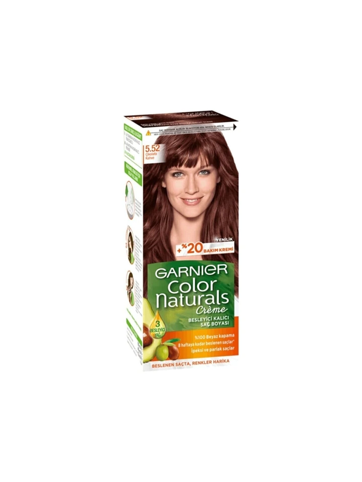 Garnıer Color Naturel 5 52 Ch Cl Acaj Irı Saç Boyası