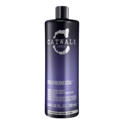 TIGI Catwalk Fashionista Sarı Saçlar İçin Kızarıklık Önleyici Mor Tonlama Kremi 750ml