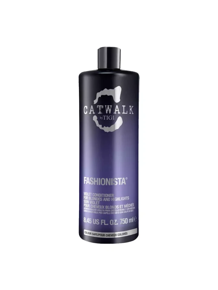 TIGI Catwalk Fashionista Sarı Saçlar İçin Kızarıklık Önleyici Mor Tonlama Kremi 750ml