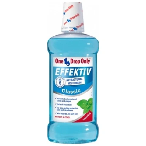 One Drop Only Antibakteriyel Çoklu Etki Gargara 500 ml Alkolsüz