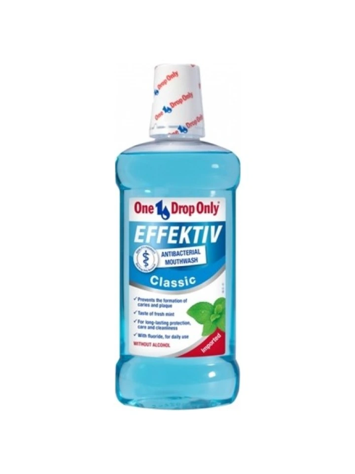 One Drop Only Antibakteriyel Çoklu Etki Gargara 500 ml Alkolsüz