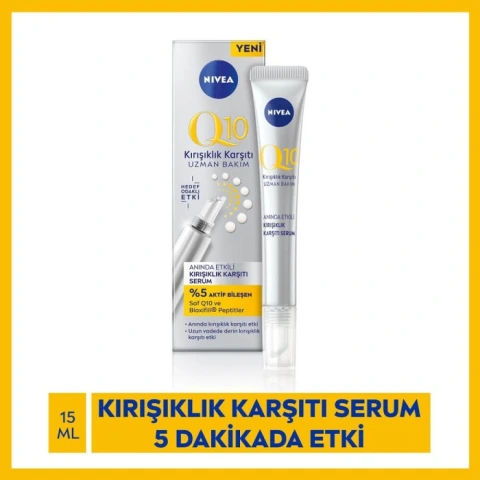 Nivea Visage Q10 Anında Etkili Kırışıklık Karşıtı Serum 15 Ml