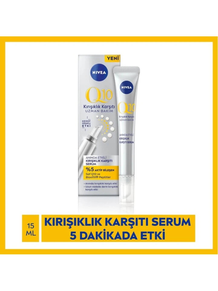 Nivea Visage Q10 Anında Etkili Kırışıklık Karşıtı Serum 15 Ml