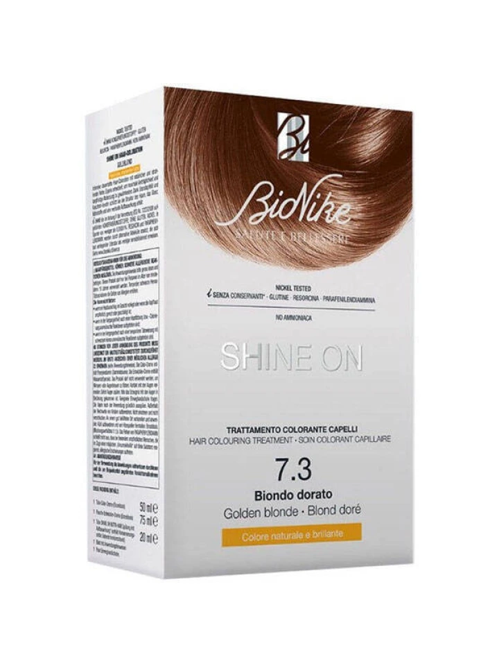 Bionike Shine On Saç Boyama Kiti Altın Sarı No 7 3