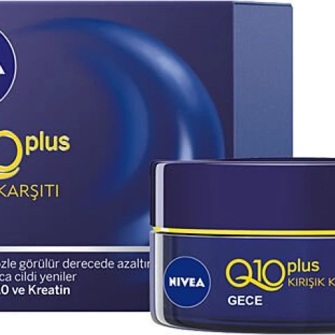 Nivea Nfc Q10 Power Kırışık Karşıtı Gece Kremi 50 ML