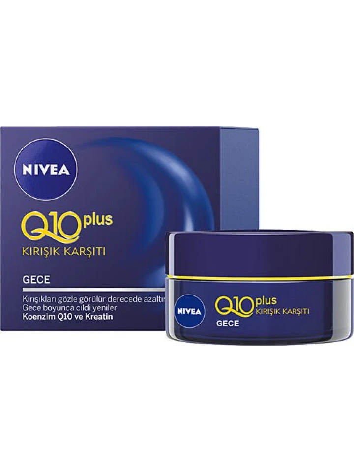 Nivea Nfc Q10 Power Kırışık Karşıtı Gece Kremi 50 ML