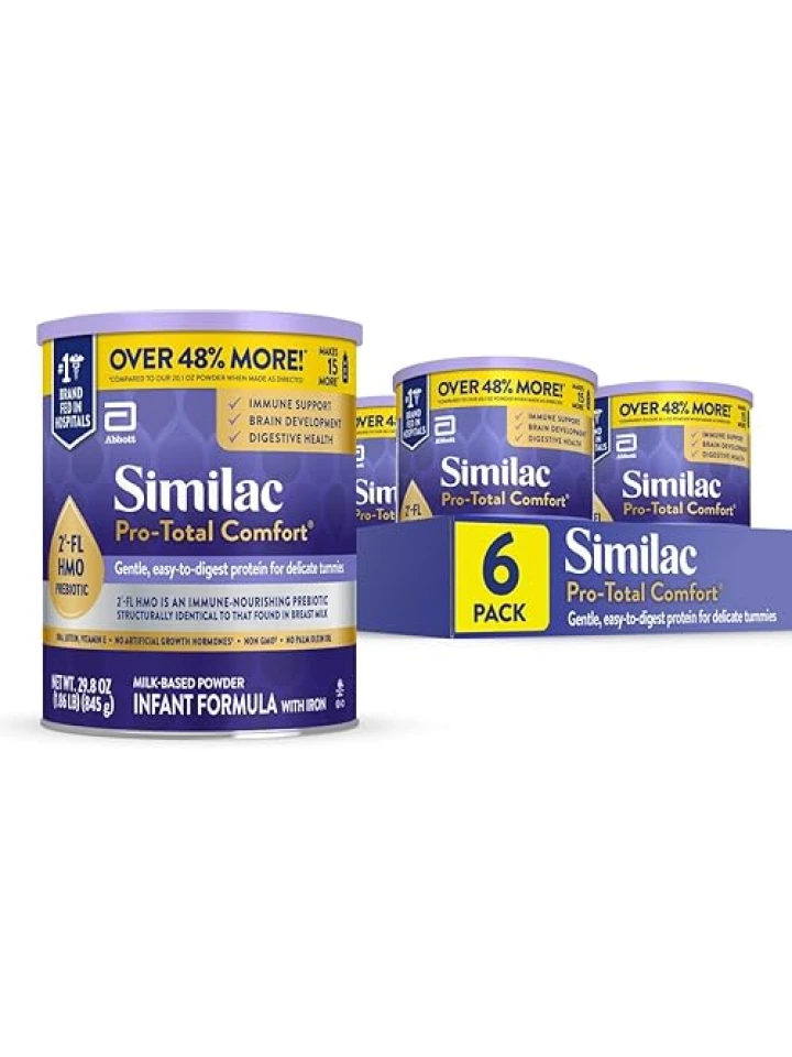 Similac Pro-Total Comfort Bebek Maması 29.8 oz 844 gr– 6’lı Paket