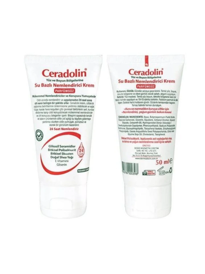 Ceradolin Su Bazlı Nemlendirici Krem 50 ML