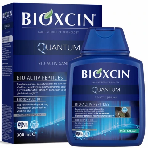 Bioxcin Quantum Yağlı Saçlar İçin Şampuan 300 ml