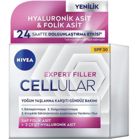 Nivea Visage Cellular Filler Gündüz Kremi Spf30 50 Ml