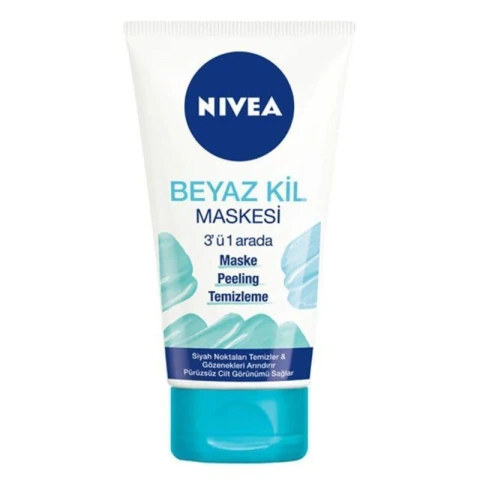 Nivea Sivilce Karşıtı 3in1 Beyaz Kil Maskesi 150ml