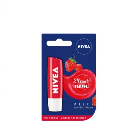 Nivea Çilek Dudak Bakım Kremi 4 8 gr