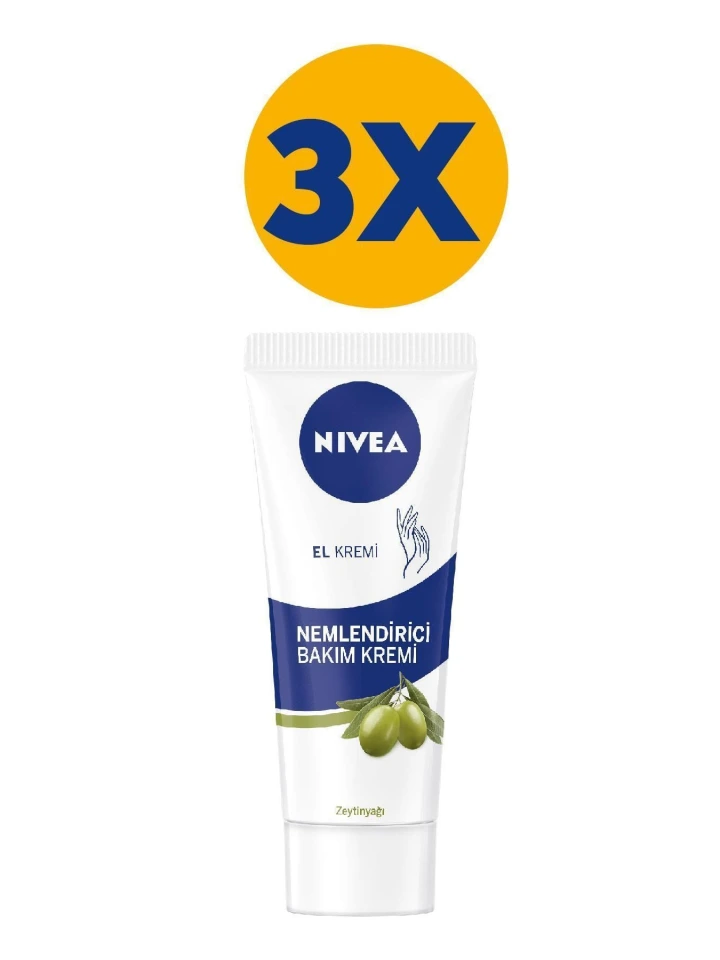 Nivea Zeytinyağlı Nemlendirici 75 ml El Kremi