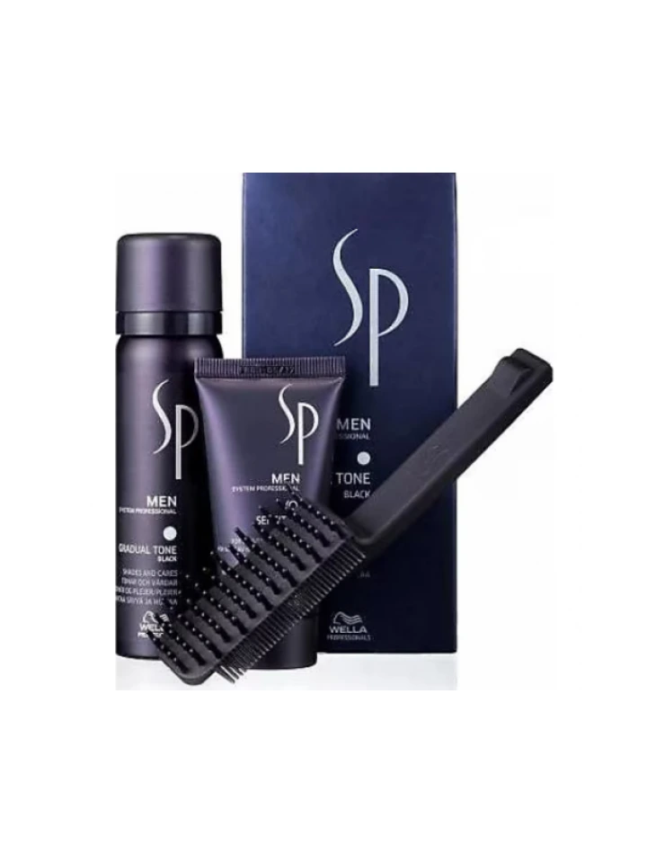 Wella Sp Men Pigment Mousse Siyah 60 ml 12 li Paket