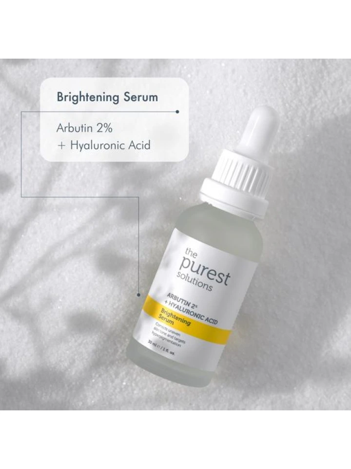 The Purest Solutions Arbutin Hyaluronic Acid Brightening Serum 30 ML Leke Karşıtı Serum