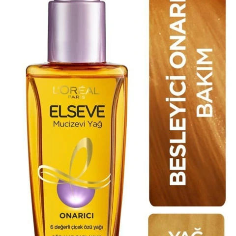 L'Oréal Paris Elseve Mucizevi Onarıcı Bakım Yağı 100 Ml