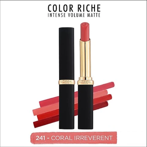 L'Oréal Paris Color Riche Intense Volume Matte Ruj 241 Coral Irreverent