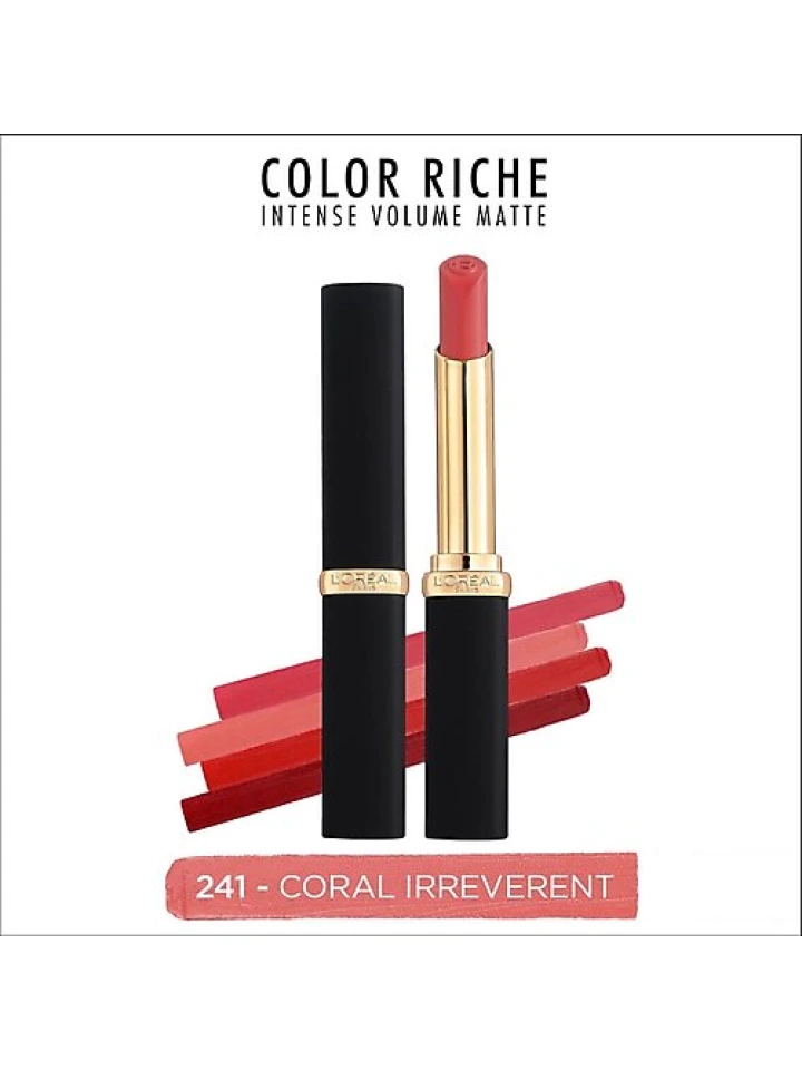 L'Oréal Paris Color Riche Intense Volume Matte Ruj 241 Coral Irreverent