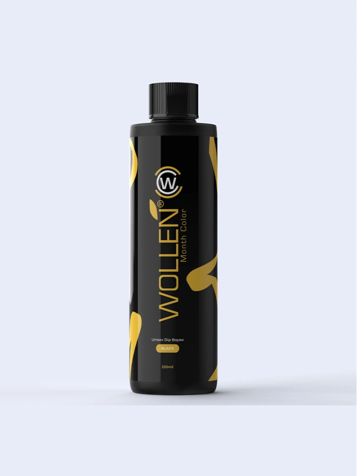 Wollen Month Color Saç Dolgunlaştırıcı Dip Boyası Siyah