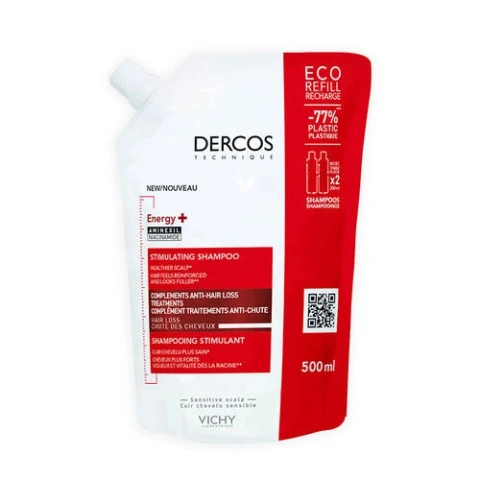 Vichy Dercos Energising Saç Dökülmesine Karşı Şampuan 500 ml
