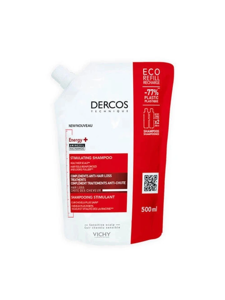 Vichy Dercos Energising Saç Dökülmesine Karşı Şampuan 500 ml