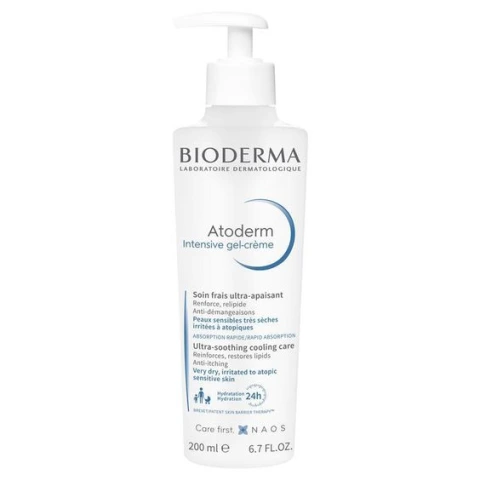 Bioderma Atoderm Intensive Gel Cream 200 ML Kuru Ciltler İçin Nemlendirici Krem