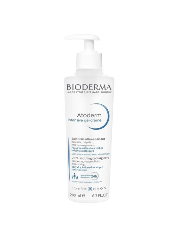 Bioderma Atoderm Intensive Gel Cream 200 ML Kuru Ciltler İçin Nemlendirici Krem