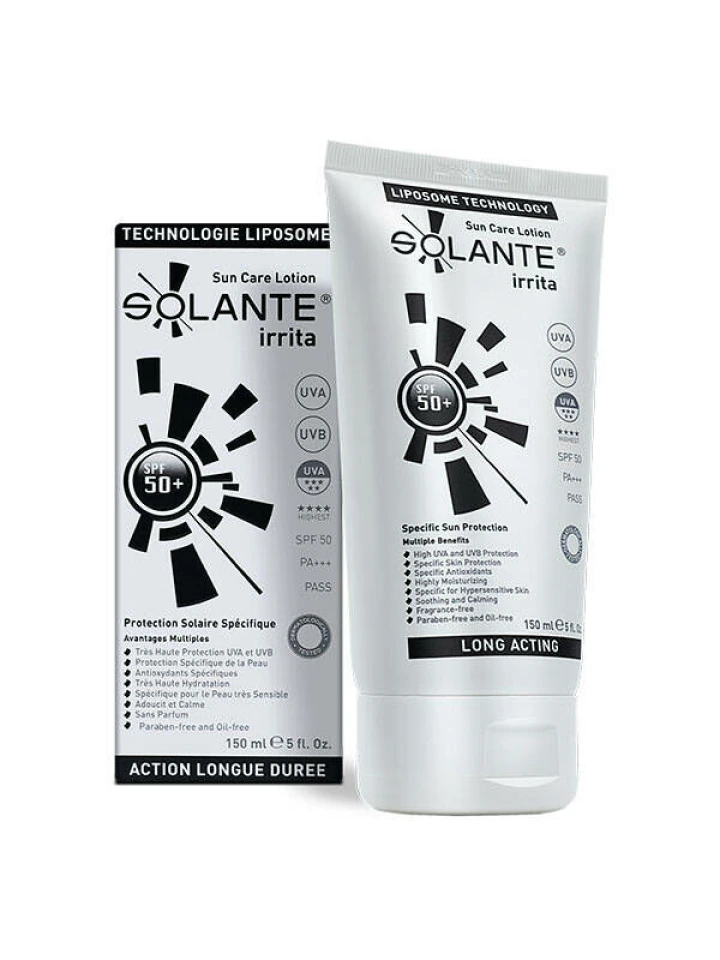 Solante Irrita Spf 50 150 ML Güneş Losyonu