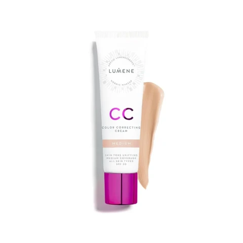 Lumene CC Cream Shade Medium 7 Etkili Renk Dengeleyici CC Krem SPF 20 Orta