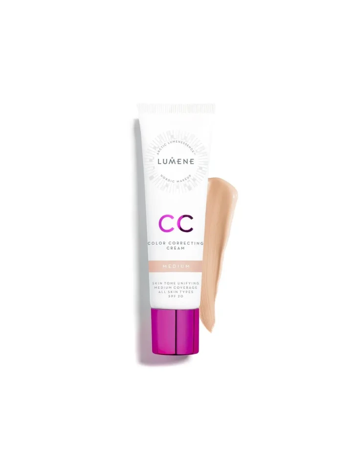 Lumene CC Cream Shade Medium 7 Etkili Renk Dengeleyici CC Krem SPF 20 Orta