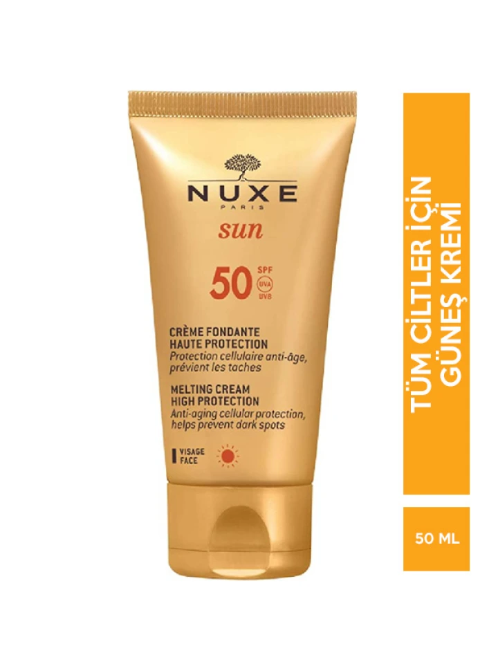 Nuxe Sun Creme Fondante Hıgh Protection SPF 50 50 ML Güneş Kremi