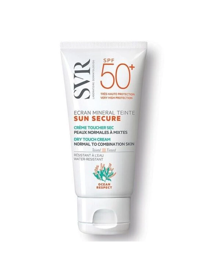 Svr Sun Secure Ecran Mineral Spf 50 50 ML Renkli Güneş Kremi Kuru Cilt