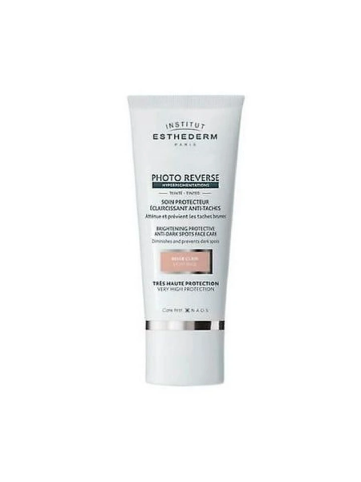 Institut Esthederm Photo Reverse Ti̇nted Li̇ght Bei̇ge 50 ML Renkli Güneş Kremi