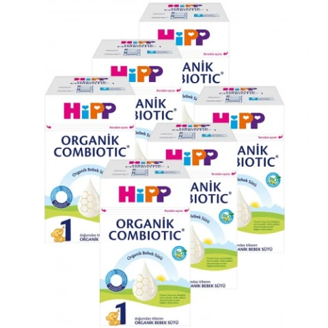 Hipp 1 Organik Bebek Sütü Combiotic 800 gr  6 Adet