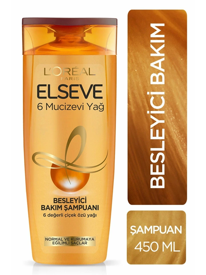L'Oréal Paris Elseve Mucizevi Hindistan Cevizi Yağı Şampuan 450 Ml