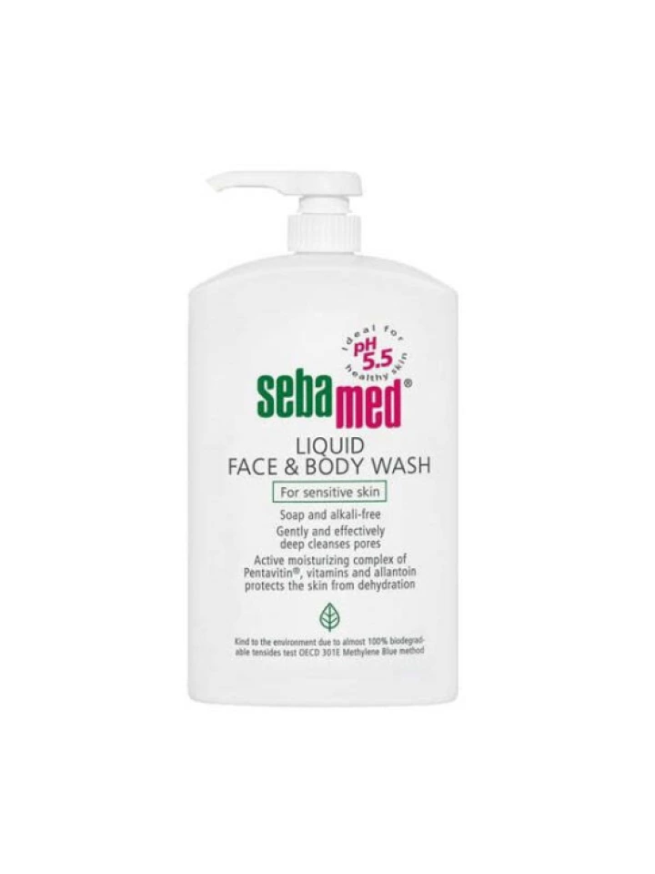 Sebamed Likit Yüz Temizleme Jeli 1000 ML
