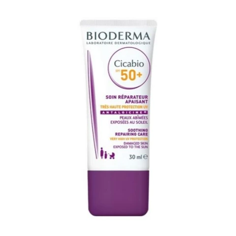 Bioderma Cicabio Krem SPF 50 30 ML Lekeli Ciltler İçin Güneş Kremi