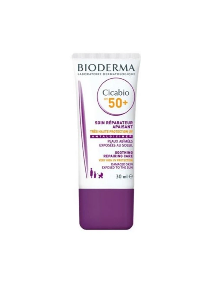 Bioderma Cicabio Krem SPF 50 30 ML Lekeli Ciltler İçin Güneş Kremi
