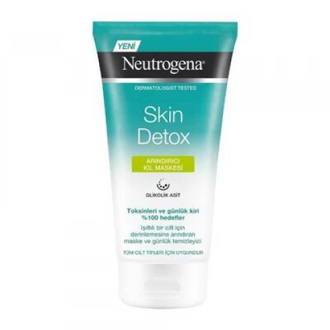 Neutrogena Skin Detox Arındırıcı Kil Maskesi 150 Ml