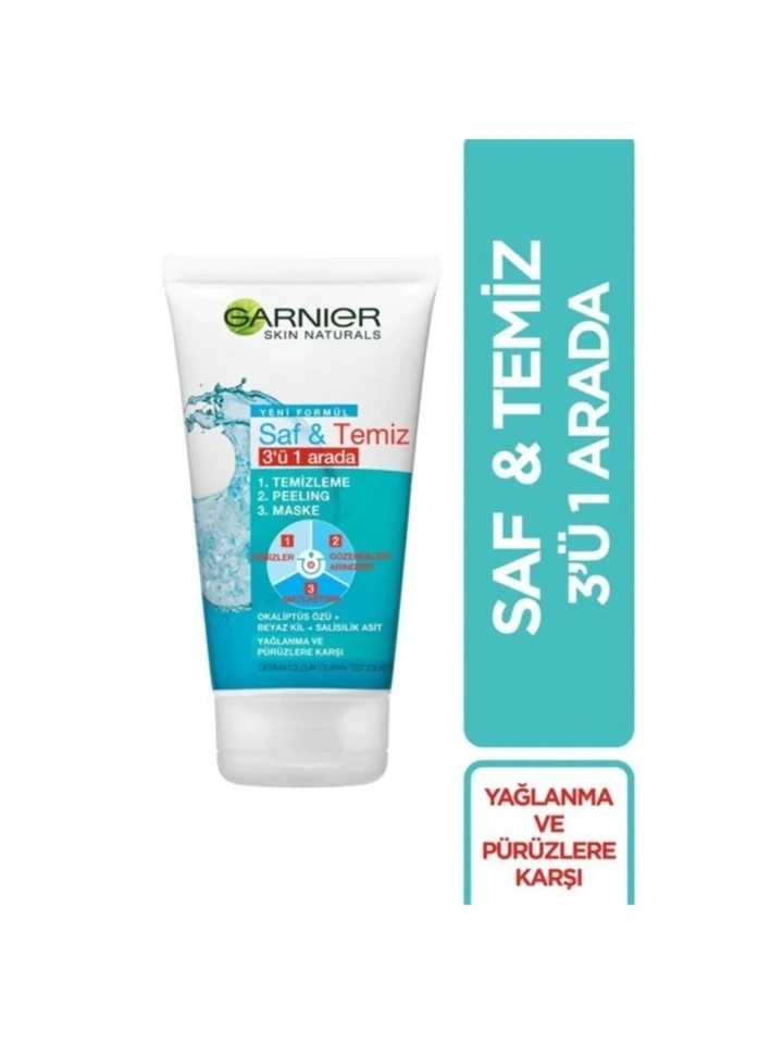 Garnier Maske Saf Temiz Yüz Maske