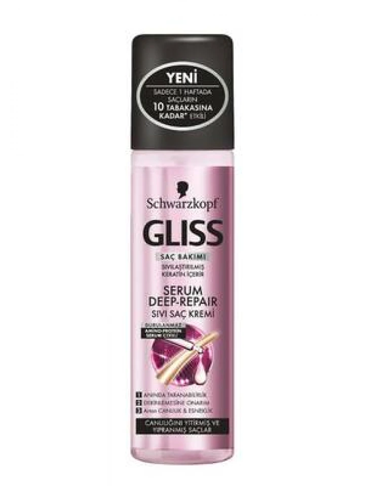 Gliss Serum Deep Repair Sıvı Saç Kremi 200 Ml