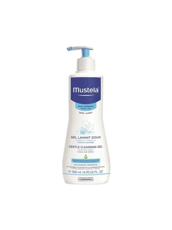 Mustela Gentle Cleansing Gel 500 ML Yenidoğan Şampuanı