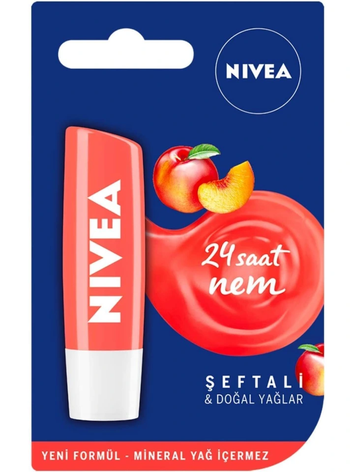 Nivea Dudak Kremi Şeftali Aromalı