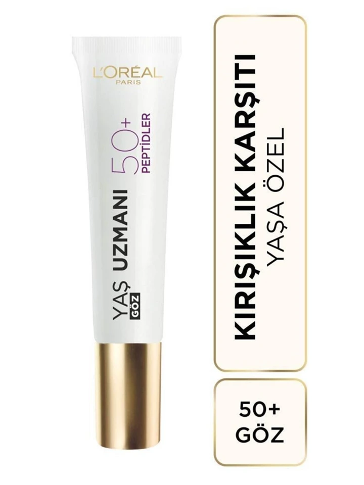 Loreal Paris Yaş Uzmanı 50 Kırışıklık Karşıtı Yenileyici Göz Kremi