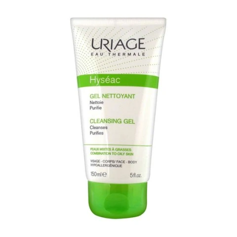 Uriage Hyseac Nettoyant Cleansing Gel 150 ML Yüz Temzileme