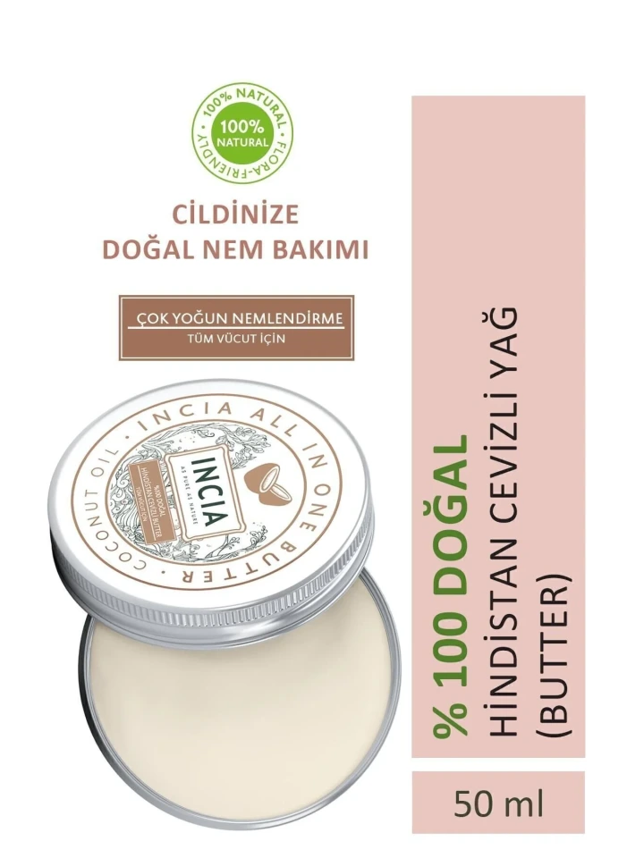 Incia All In One Butter Hindistan Cevizli Butter 50 ML