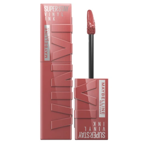 Maybelline Super Stay Vinyl Ink - Likit Parlak Ruj No 35 Cheeky