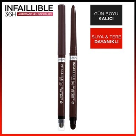 Loreal Paris Infallible Gel Automatic Eyeliner  Brown Denim