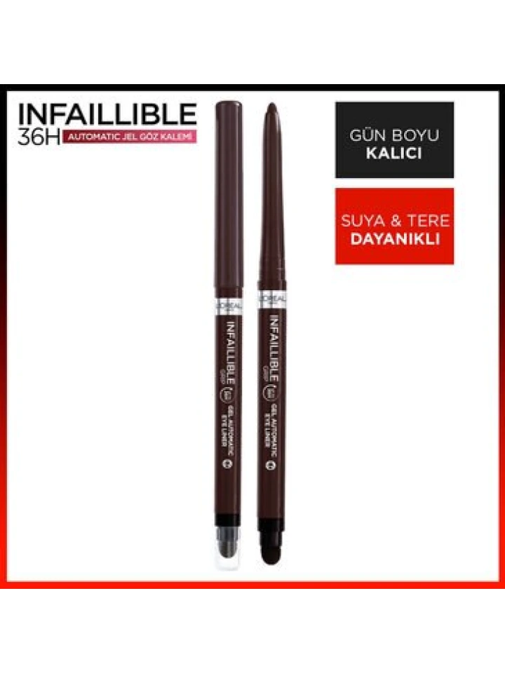 Loreal Paris Infallible Gel Automatic Eyeliner  Brown Denim